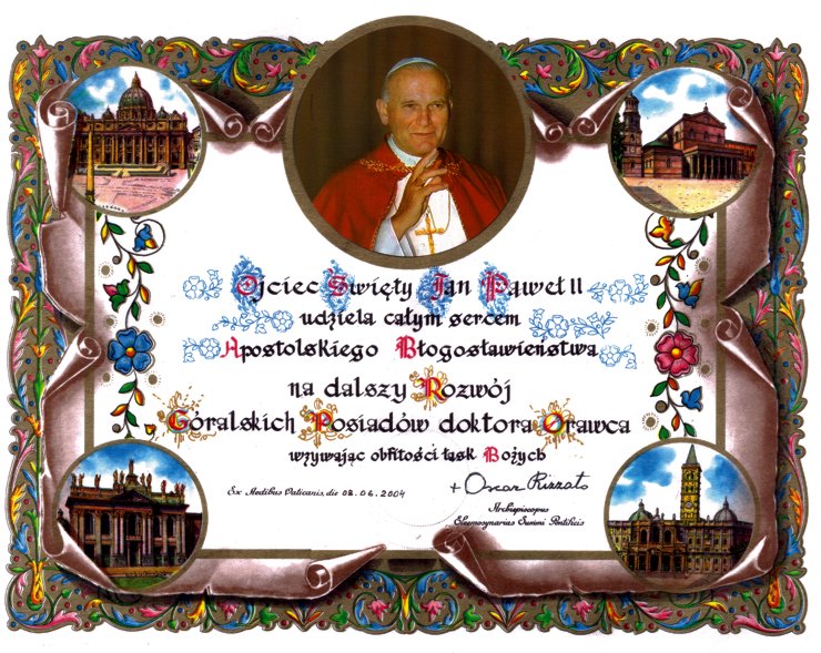Blogoslawienstwo Jana Pawla II. Watykan, 8 czerwca 2004